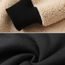 JAQUETA DE MOLETOM FORRADA PARA O INVERNO