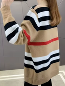 CASACO CARDIGAN DE FIO LISTRADO INPIRED BB