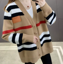 CASACO CARDIGAN DE FIO LISTRADO INPIRED BB