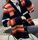 CASACO CARDIGAN DE FIO LISTRADO INPIRED BB