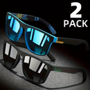 2 ÓCULOS DE SOL QUADRADOS POLARIZADOS, ANTI-REFLEXO