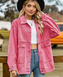 JAQUETA JEANS FEMININA SLIM