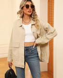 JAQUETA JEANS FEMININA SLIM