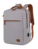 MOCHILA UNISSEX PARA TRABALHO OU ESCOLAR, COM PORTA LAPTOP.