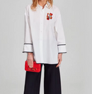 CAMISA FEMININA BRANCA INSPIRED