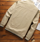 JAQUETA DE ALGODÃO GOLA ALTA CORTA VENTO