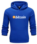 MOLETOM COM CAPUZ VÁRIAS CORES - BITCOIN UNISSEX