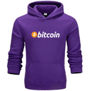 MOLETOM COM CAPUZ VÁRIAS CORES - BITCOIN UNISSEX