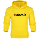 MOLETOM COM CAPUZ VÁRIAS CORES - BITCOIN UNISSEX