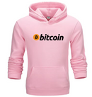 MOLETOM COM CAPUZ VÁRIAS CORES - BITCOIN UNISSEX