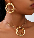 CONJUNTO COLAR E BRINCO