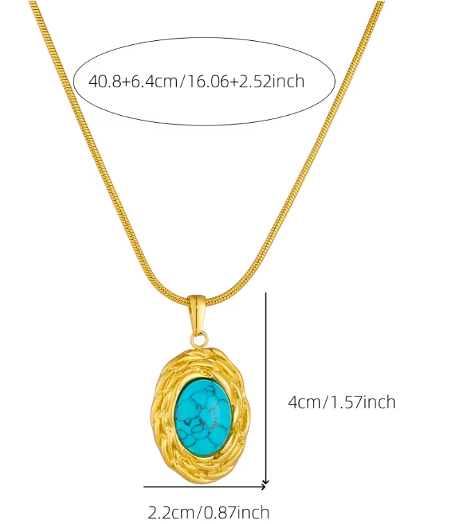 CONJUNTO  DOURADO COM PEDRA - IDEAL PARA PRESENTEAR