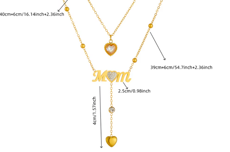 COLAR DOURADO MOM