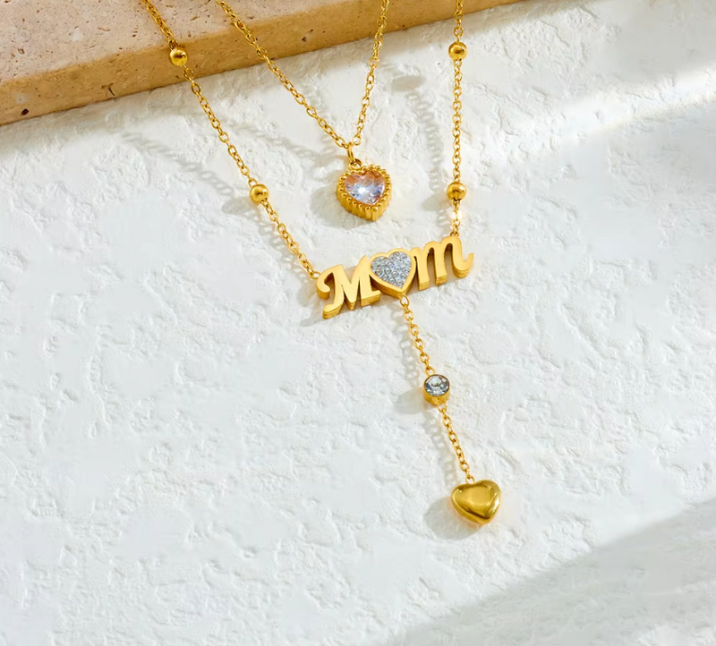 COLAR DOURADO MOM