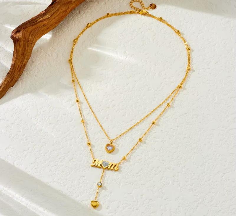 COLAR DOURADO MOM
