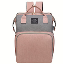 MOCHILA MATERNIDADE COM BERÇO PORTÁTIL