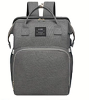 MOCHILA MATERNIDADE COM BERÇO PORTÁTIL