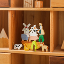 FAZENDA EM MADEIRA INFANTIL ESTILO MONTESSORI