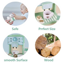 CAFETEIRA INFANTIL EM MADEIRA ESTILO MONTESSORIANO