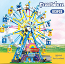 RODA GIGANTE INFANTIL COM ILUMINAÇÃO E MOTORIZADA